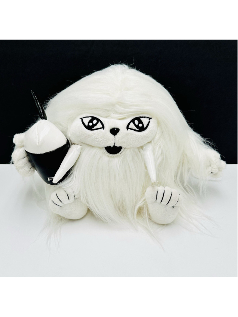 Future Fantasy Delight Cozie Yeti Plush Stuffed Animal White Mythical Creature